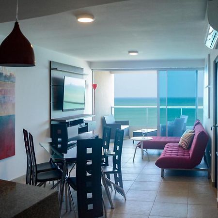 Lindo Departamento Al Pie De Playa Edificio Torre Oceanica Apartment Salinas  Exterior foto