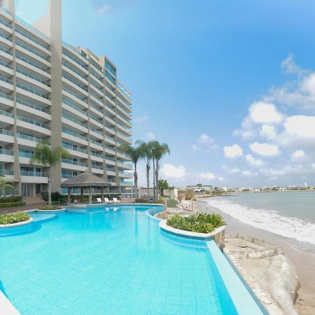 Lindo Departamento Al Pie De Playa Edificio Torre Oceanica Apartment Salinas  Exterior foto
