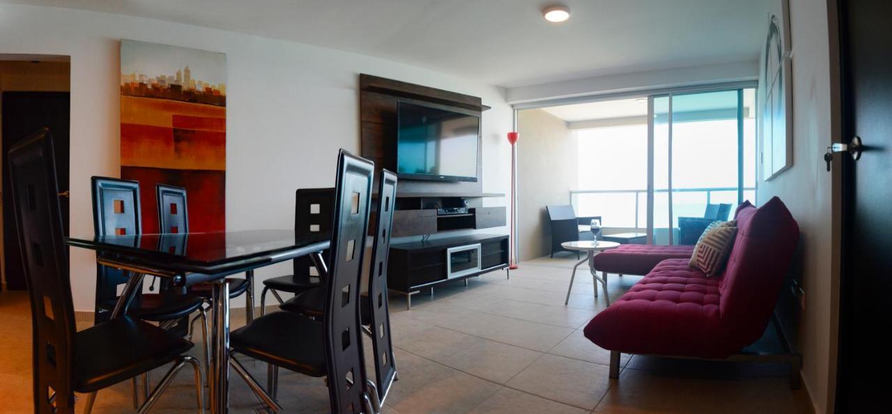 Lindo Departamento Al Pie De Playa Edificio Torre Oceanica Apartment Salinas  Exterior foto