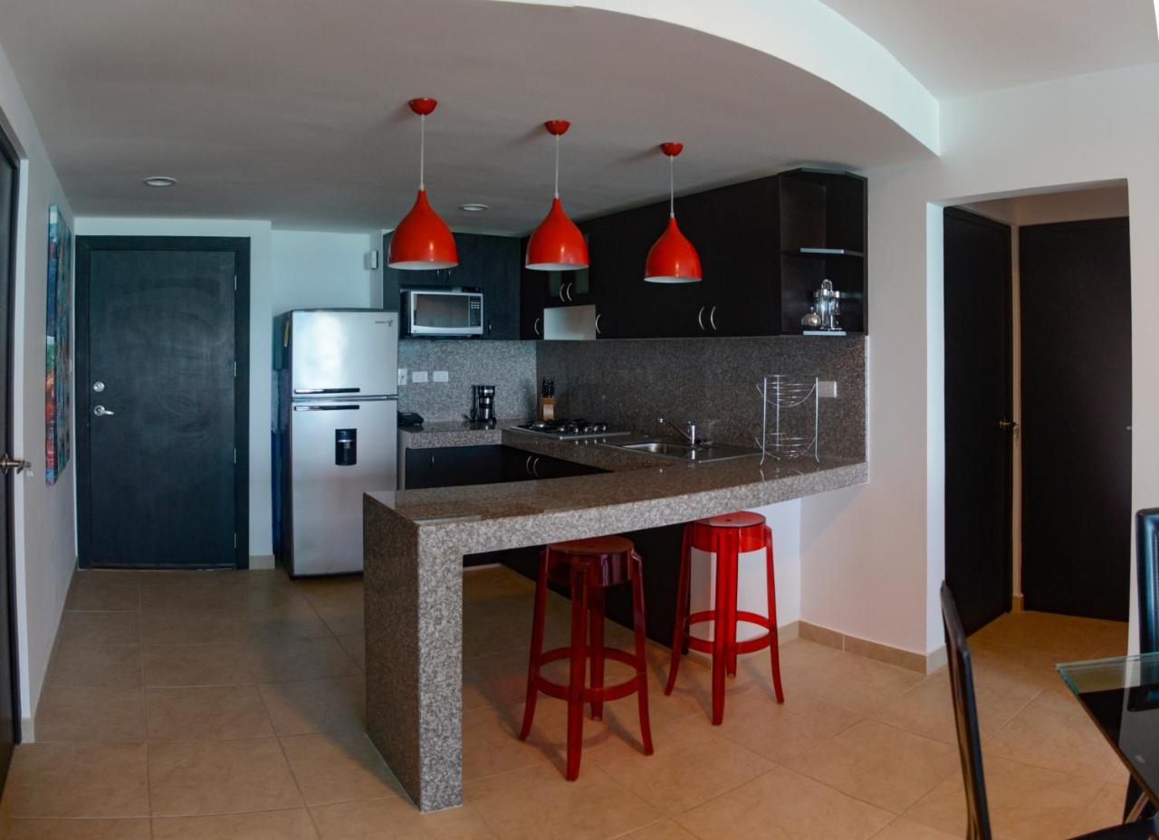 Lindo Departamento Al Pie De Playa Edificio Torre Oceanica Apartment Salinas  Exterior foto