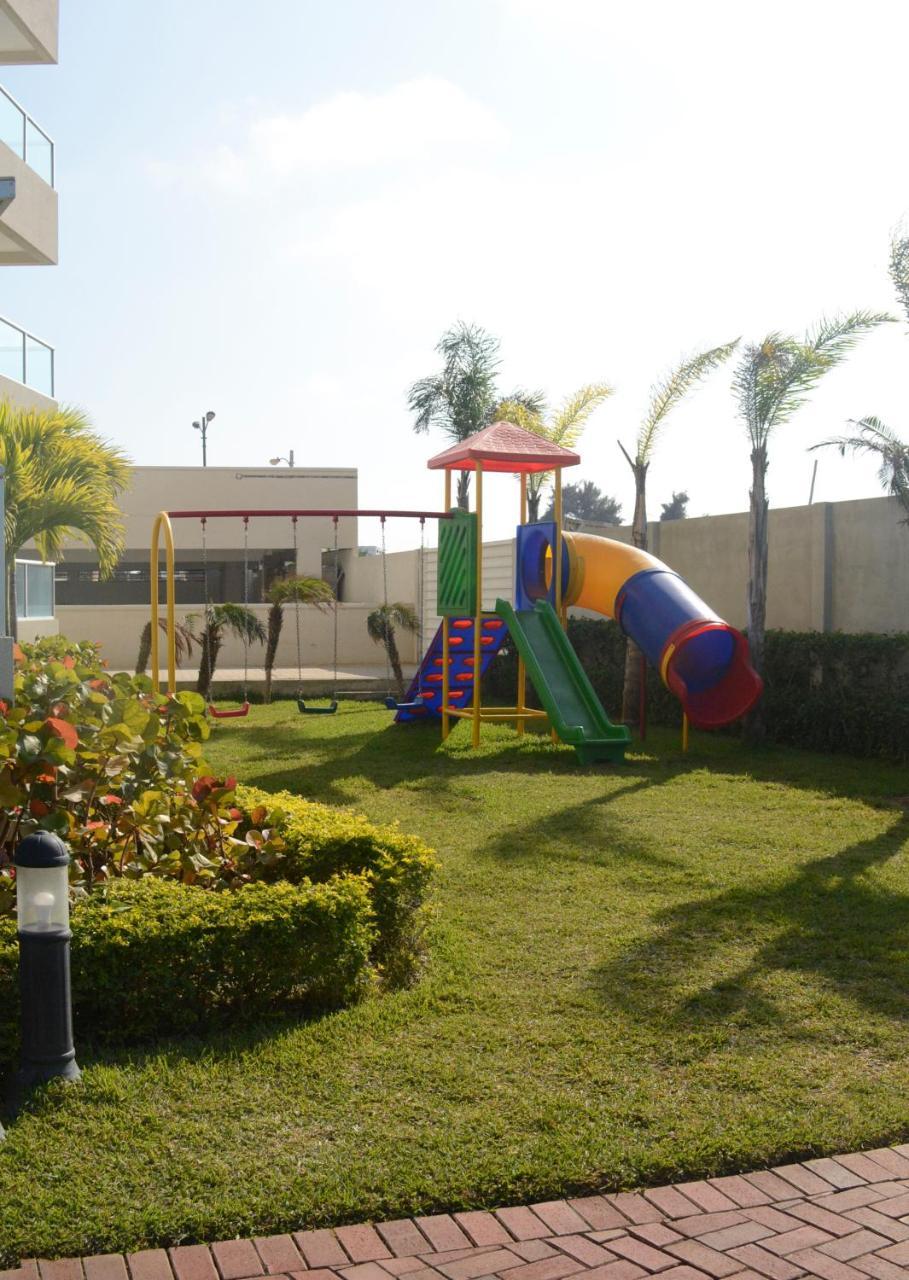 Lindo Departamento Al Pie De Playa Edificio Torre Oceanica Apartment Salinas  Exterior foto