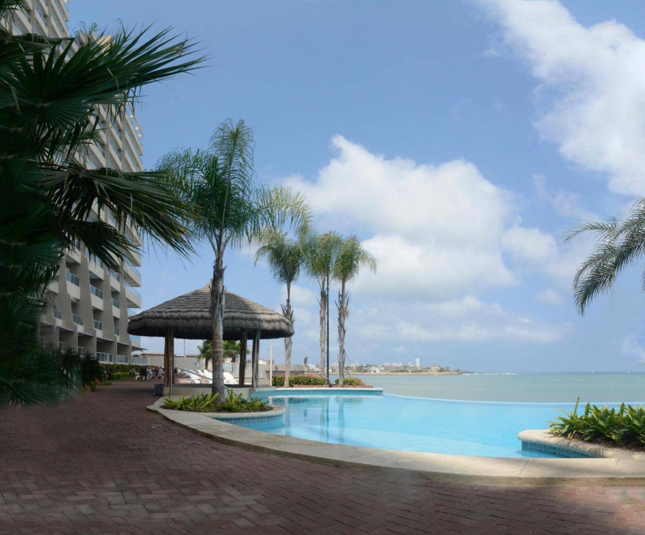 Lindo Departamento Al Pie De Playa Edificio Torre Oceanica Apartment Salinas  Exterior foto